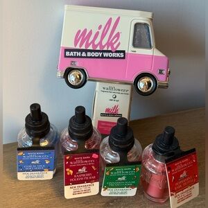 Bath & Body Works X Milk Bar Wallflowers Fragrance Wall Plug in + Refills